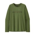 T-SHIRT MANICHE LUNGHE CAP COOL DAILY GRAPHIC DONNA - PATAGONIA