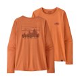 T-SHIRT MANICHE LUNGHE CAP COOL DAILY GRAPHIC DONNA - PATAGONIA