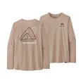 T-SHIRT MANICHE LUNGHE CAP COOL DAILY GRAPHIC DONNA - PATAGONIA