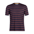 T-SHIRT MERINO WAVE STRIPE UOMO - ICEBREAKER