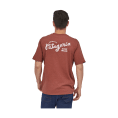 T-SHIRT QUALITÀ SURF TASCA RESPONSABILE UOMO - PATAGONIA