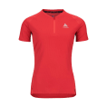 T-SHIRT GIROCOLLO MANICHE CORTE 1/2 ZIP DONNA - ODLO