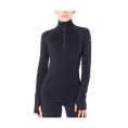 MAGLIA INTIMA MERINO 200 ZONE MEZZA ZIP DONNA - ICEBREAKER