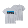 T-SHIRT P-6 LOGO MANICHE CORTE DONNA - PATAGONIA