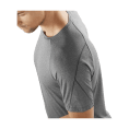 T-SHIRT MANICHE CORTE CROSS RUN UOMO GRIGIO - SALOMON