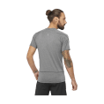T-SHIRT MANICHE CORTE CROSS RUN UOMO GRIGIO - SALOMON