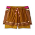 PANTALONCINO HIGH POINT 3" 2 IN 1 DONNA - BROOKS
