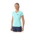 T-SHIRT FUSION MANICHE CORTE DONNA BLU/BEIGE - MILLET