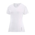 T-SHIRT MANICHE CORTE SENSE AERO DONNA BIANCA - SALOMON