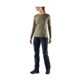 T-SHIRT A MANICHE LUNGHE ABISKO IN LANA MERINO DONNA - FJALLRAVEN