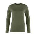 T-SHIRT A MANICHE LUNGHE ABISKO IN LANA MERINO DONNA - FJALLRAVEN