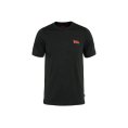 T-SHIRT MANICHE CORTE ABISKO LOGO IN LANA MERINO UOMO - FJALLRAVEN