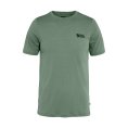 T-SHIRT MANICHE CORTE ABISKO LOGO IN LANA MERINO UOMO - FJALLRAVEN