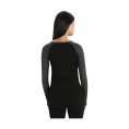 STRATO BASE MERINO ZONEKNIT 200 GIROCOLLO DONNA - ICEBREAKER