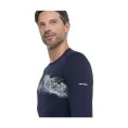 SOTTOSTRATO MERINO 200 OASIS GRAFICO GIROCOLLO UOMO - ICEBREAKER