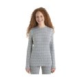 T-SHIRT MANICHE LUNGHE SCOLLO TONDO MERINO 260 VERTEX DONNA - ICEBREAKER