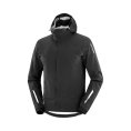 GIACCA CON CAPPUCCIO S/LAB ULTRA UNISEX NERA - SALOMON