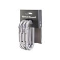 MOSCHETTONI OVALI KEYLOCK (X3) - BLACK DIAMOND