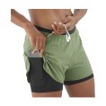 PANTALONCINO CROSS 2 IN 1 DONNA KAKI - SALOMON