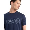T-SHIRT MERINO TENCEL COTONE UOMO - ICEBREAKER