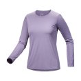 T-SHIRT MANICHE LUNGHE TAEMA CREW DONNA - ARCTERYX