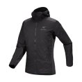 GIACCA CON CAPPUCCIO ATOM SL UOMO NERA - ARCTERYX