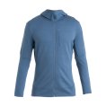 GIACCA MERINO 260 QUANTUM IV CON CAPPUCCIO UOMO - ICEBREAKER