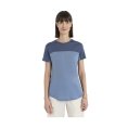 T-SHIRT MERINO 125 COOL LITE SPHERE III COLOR BLOCK DONNA - ICEBREAKER