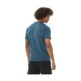 T-SHIRT MANICHE CORTE SENSE AERO UOMO BLU - SALOMON