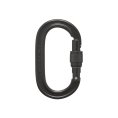 MOUSQUETON OVAL KEYLOCK SCREWGATE - BLACK DIAMOND
