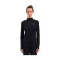 MAGLIA INTIMA DEMI-ZIP MERINO 200 NATURAL DONNA - ODLO