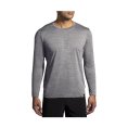 T-SHIRT A MANICHE LUNGHE LUXE UOMO - BROOKS