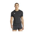 T-SHIRT ADIZERO ESSENTIALS UOMO NERO - ADIDAS