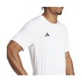 T-SHIRT ADIZERO ESSENTIALS UOMO BIANCO - ADIDAS