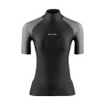 T-SHIRT BOSSA RASH VEST NERA DONNA - ORCA