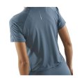 T-SHIRT CROSS RUN DONNA BLU SCURO - SALOMON