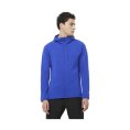 FELPA CON CAPPUCCIO ESSENZIALE CALDO LEGGERO UOMO BLU - SALOMON