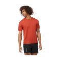 T-SHIRT MANICHE CORTE SENSE AERO UOMO BRIQUE - SALOMON