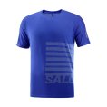 T-SHIRT SENSE AERO GFX UOMO BLU SCURO - SALOMON
