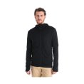 GIACCA MERINO 260 QUANTUM IV CON CAPPUCCIO UOMO - ICEBREAKER