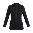 GIACCA MERINO 260 QUANTUM IV CON CAPPUCCIO DONNA - ICEBREAKER