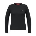 T-SHIRT A MANICHE LUNGHE PEDROC DRY DONNA - SALEWA