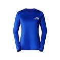 T-SHIRT A MANICHE LUNGHE SUMMIT ALTIMETRO DONNA IKB - THE NORTH FACE
