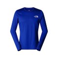 T-SHIRT MANICHE LUNGHE SUMMIT ALTIMETRO UOMO IKB - THE NORTH FACE