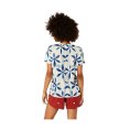 T-SHIRT MANICHE CORTE METARUN SHIBORI DONNA - ASICS