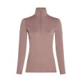 STRATO BASE MERINO 200 OASIS MEZZA ZIP DONNA - ICEBREAKER