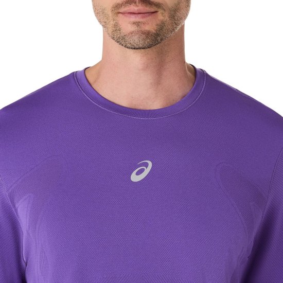 ASICS - Maglietta a maniche lunghe senza cuciture Road uomo