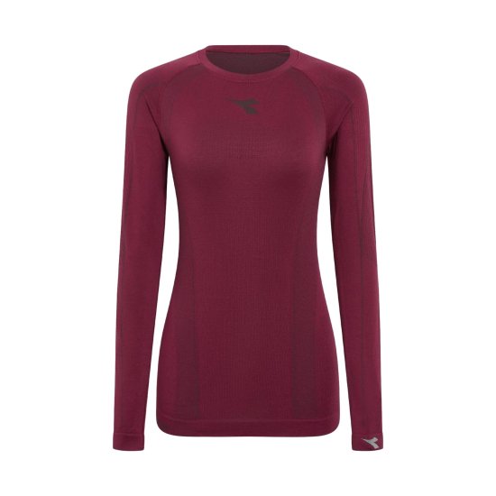 DIADORA - T-shirt a maniche lunghe Stratozero donna