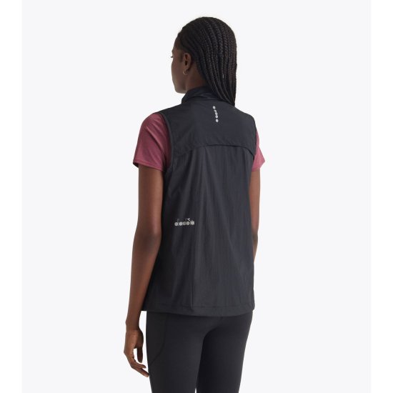 DIADORA - Gilet antivento ripiegabile donna