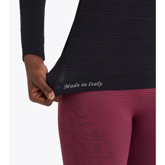 DIADORA - T-shirt a maniche lunghe Stratouno donna